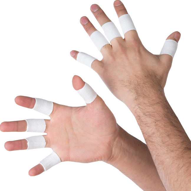 Quấn băng keo thể thao vị trí ngón tay